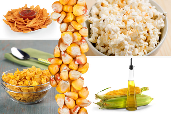 Pipoca, milho e cereal Pipoca, milho e cereal