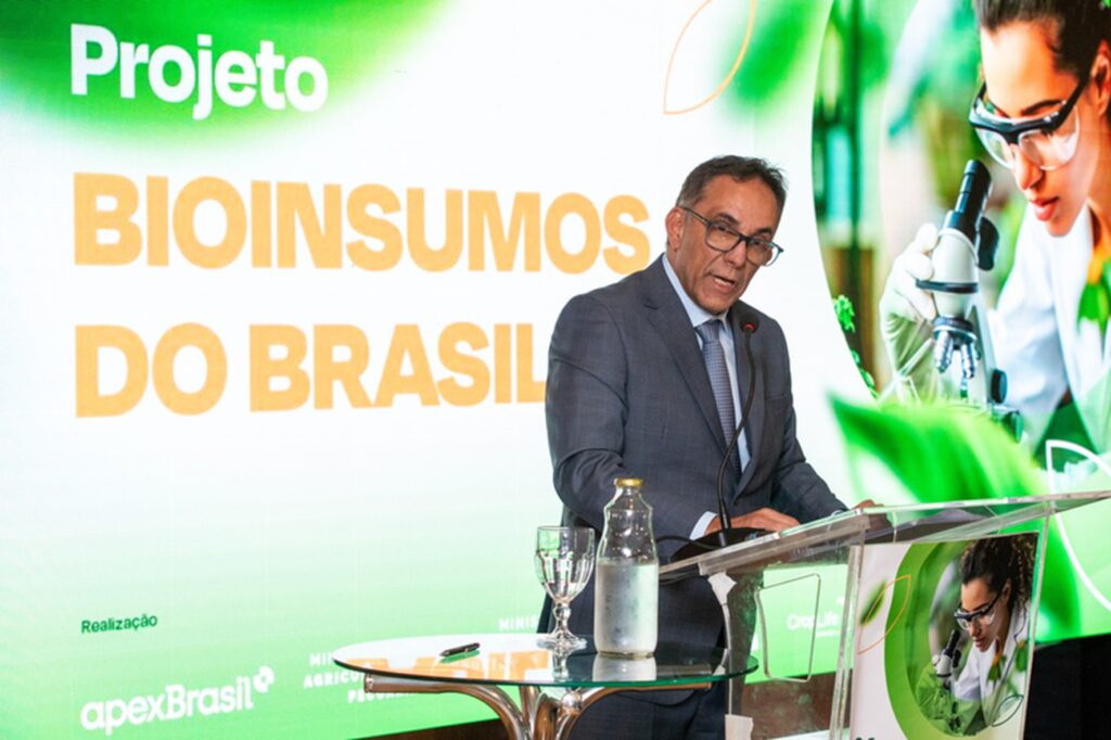 Diretor-presidente da CropLife Brasil, Eduardo Leão 