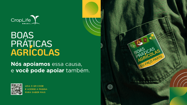 Banner convidando o usuário para apoiar as Boas Práticas Agrícolas